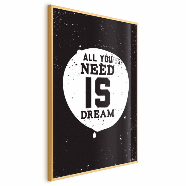 Plakat All you need 29,7x42 cm 580237