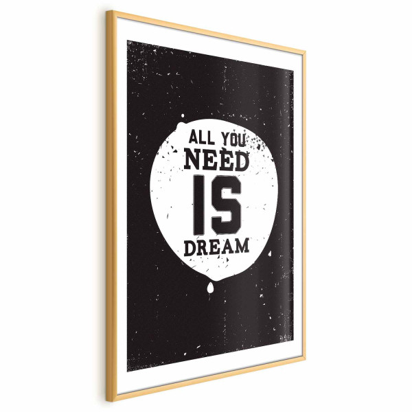 Plakat All you need 40x60 cm 582288