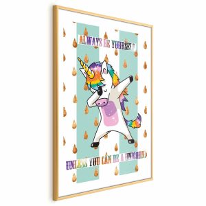 Plakat Always be yourself 21×30 cm 577505