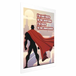 Plakat Average 21×30 cm 580837 Plakat Average 21×30 cm 580837