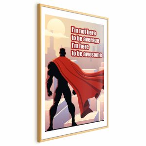Plakat Average 29,7×42 cm 577272 Plakat Average 29,7×42 cm 577272