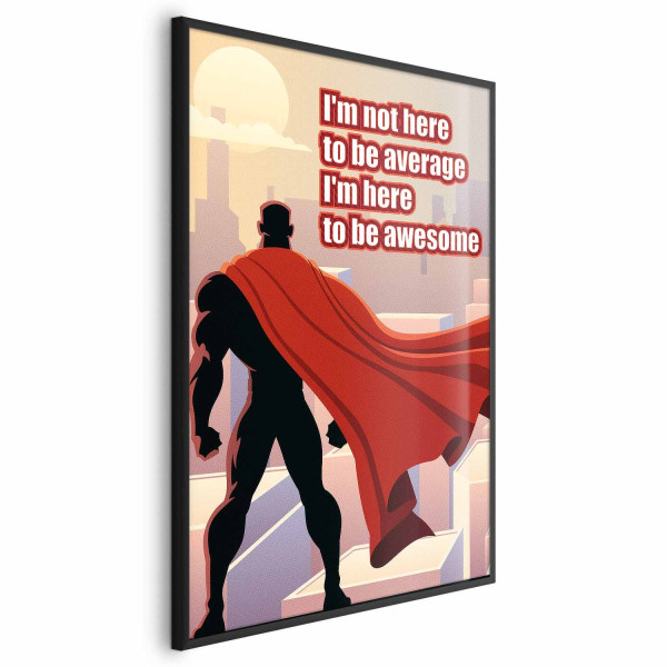 Plakat Average 40x60 cm 577668