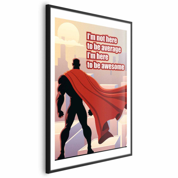 Plakat Average 60x90 cm 586574