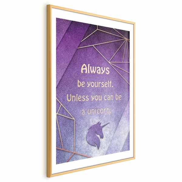 Plakat Bądź sobą 60x90 cm 579216
