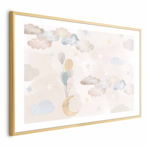 Plakat Bajkowe niebo 30×21 cm 581062 Plakat Bajkowe niebo 30×21 cm 581062