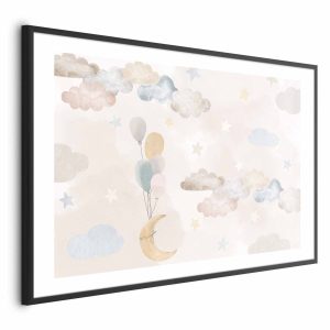 Plakat Bajkowe niebo 30×21 cm 580099 Plakat Bajkowe niebo 30×21 cm 580099