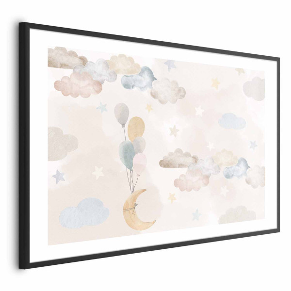 Plakat Bajkowe niebo 30x21 cm 580099