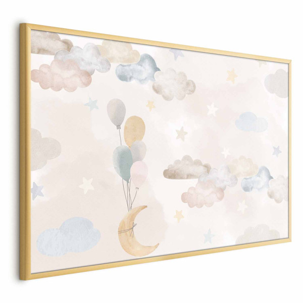 Plakat Bajkowe niebo 42x29,7 cm 586090