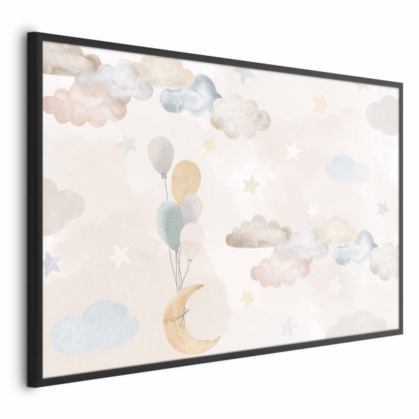Plakat Bajkowe niebo 42x29,7 cm 577071