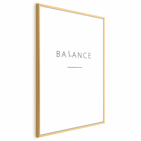 Plakat Balance 29,7x42 cm 581646