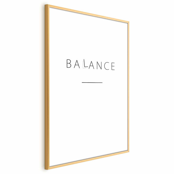 Plakat Balance 29,7x42 cm 577277
