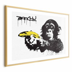 Plakat Bananowy pistolet 30×21 cm 579603 Plakat Bananowy pistolet 30×21 cm 579603