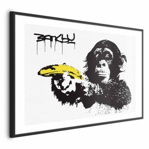 Plakat Bananowy pistolet 30×21 cm 583304 Plakat Bananowy pistolet 30×21 cm 583304