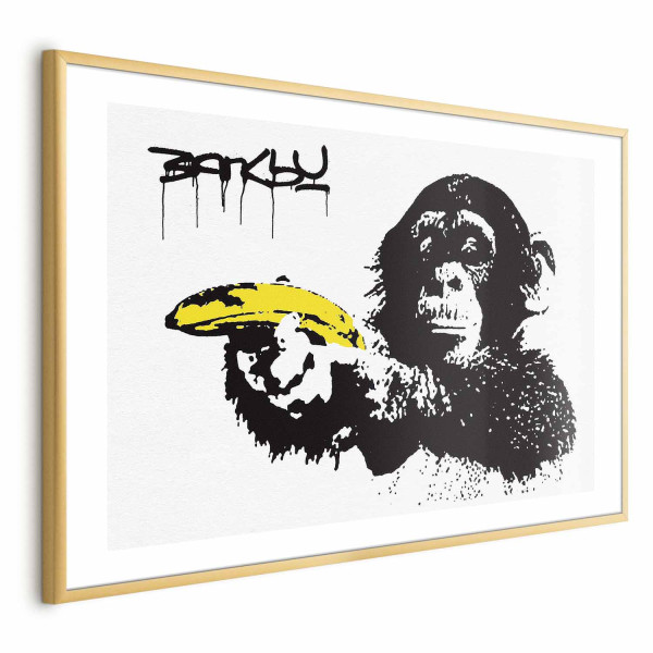 Plakat Bananowy pistolet 90x60 cm 582013