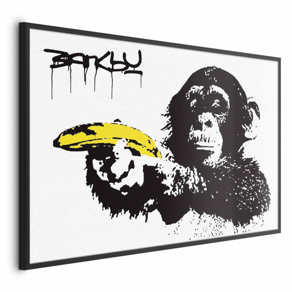 Plakat Bananowy pistolet 90x60 cm 583009