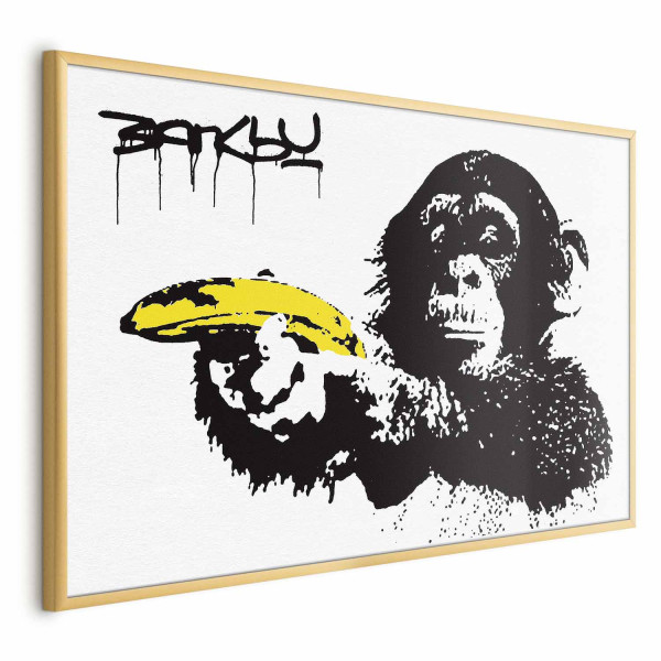 Plakat Bananowy pistolet 90x60 cm 583592