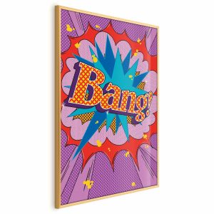 Plakat Bang 21×30 cm 583730 Plakat Bang 21×30 cm 583730