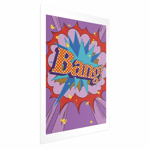 Plakat Bang 60x90 cm 580409