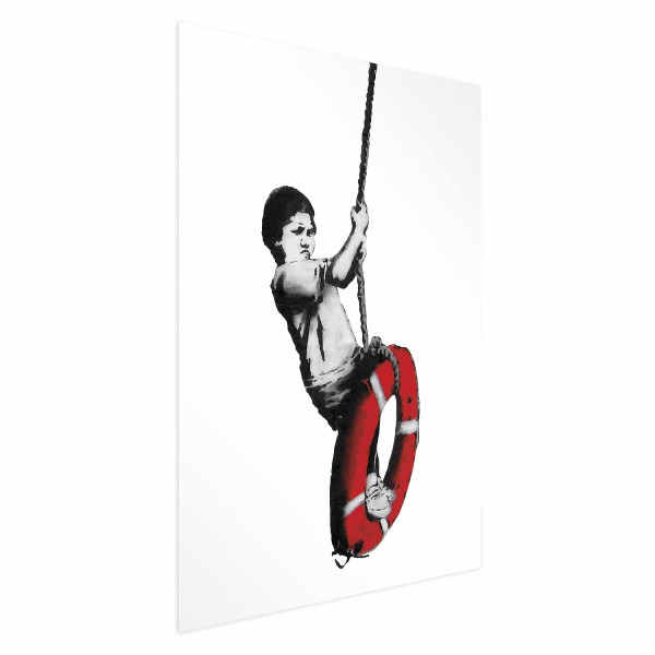 Plakat Banksy: Chłopiec 29,7x42 cm 584992
