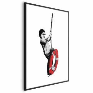Plakat Banksy: Chłopiec 60×90 cm 584260 Plakat Banksy: Chłopiec 60×90 cm 584260