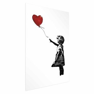 Plakat Banksy: Dziewczynka 40×60 cm 588602 Plakat Banksy: Dziewczynka 40×60 cm 588602