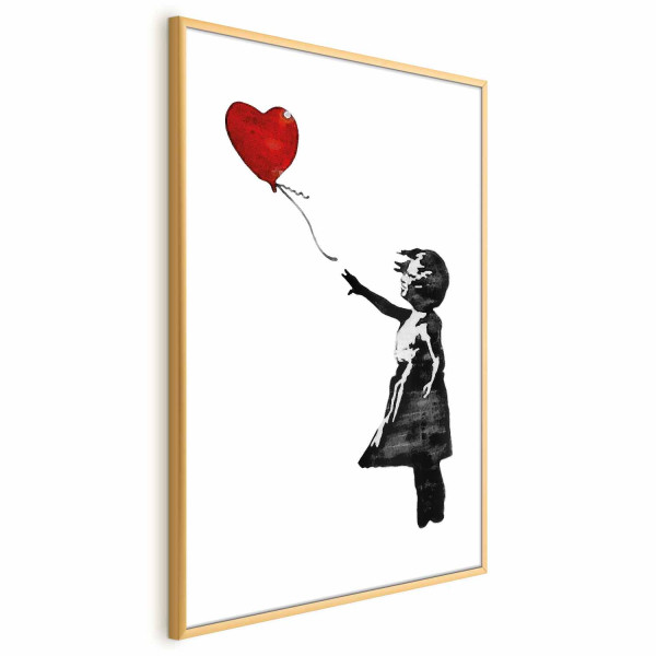 Plakat Banksy: Dziewczynka 40x60 cm 581069