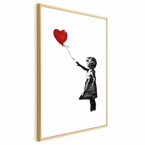 Plakat Banksy: Dziewczynka 60×90 cm 581248 Plakat Banksy: Dziewczynka 60×90 cm 581248