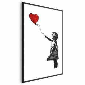 Plakat Banksy: Dziewczynka 60×90 cm 589494 Plakat Banksy: Dziewczynka 60×90 cm 589494