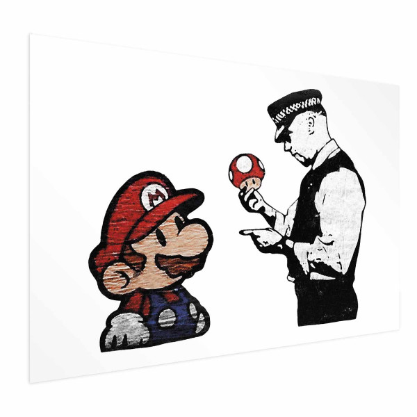Plakat Banksy: Grzybiarz 90x60 cm 578642