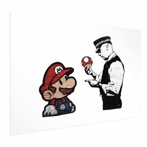 Plakat Banksy: Grzybiarz 90×60 cm 589125 Plakat Banksy: Grzybiarz 90×60 cm 589125