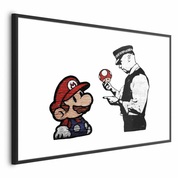 Plakat Banksy: Grzybiarz 90x60 cm 577373