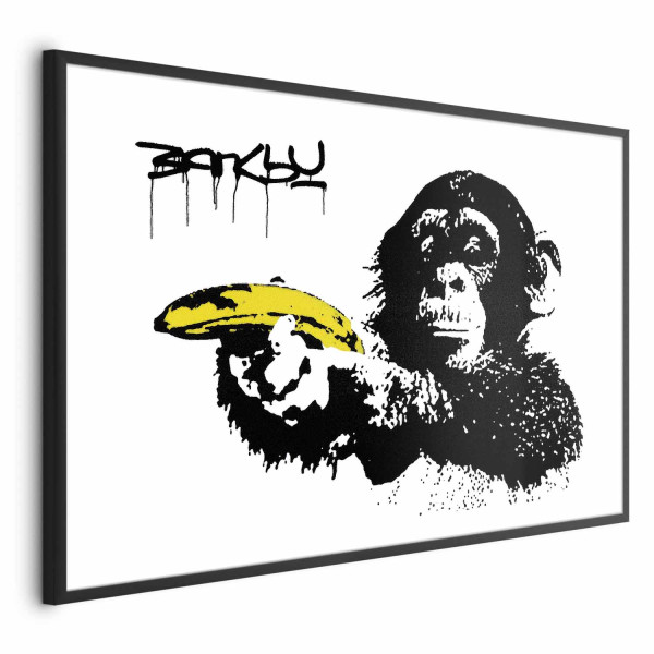 Plakat Banksy: Małpa 42x29,7 cm 587557