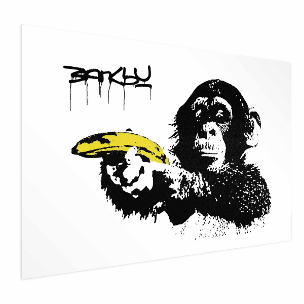 Plakat Banksy: Małpa 42x29,7 cm 587666