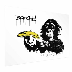 Plakat Banksy: Małpa 60×40 cm 584561 Plakat Banksy: Małpa 60×40 cm 584561