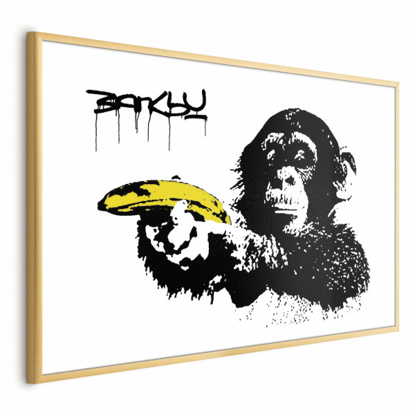 Plakat Banksy: Małpa 60x40 cm 576980