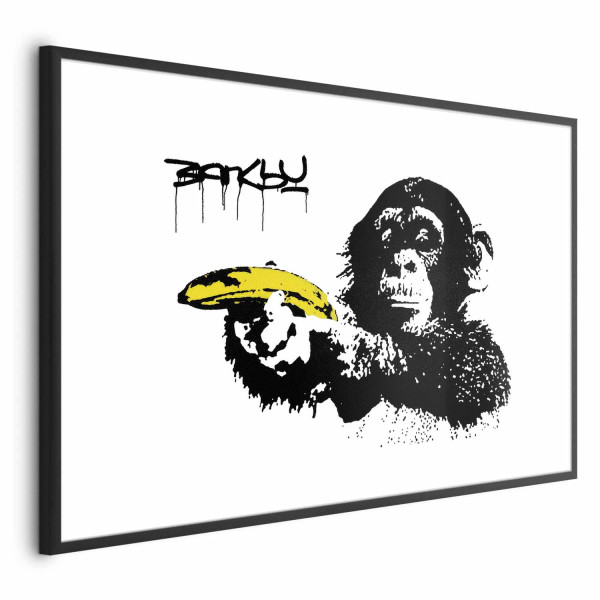 Plakat Banksy: Małpa 90x60 cm 580627