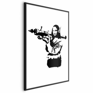 Plakat Banksy Mona Lisa 21×30 cm 581083 Plakat Banksy Mona Lisa 21×30 cm 581083