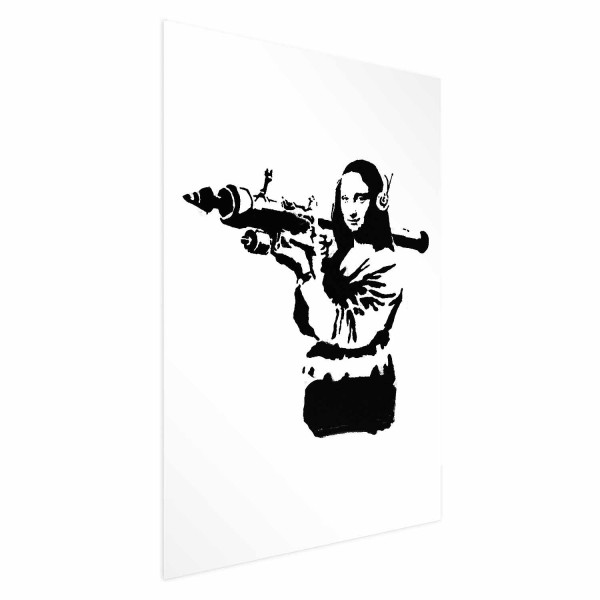 Plakat Banksy Mona Lisa 29,7x42 cm 587341