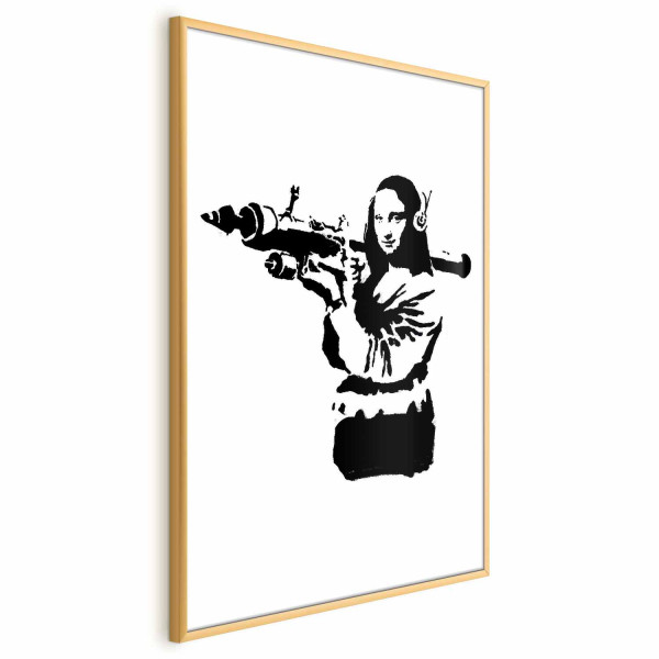 Plakat Banksy Mona Lisa 29,7x42 cm 588501