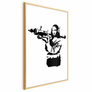 Plakat Banksy Mona Lisa 60×90 cm 580699 Plakat Banksy Mona Lisa 60×90 cm 580699