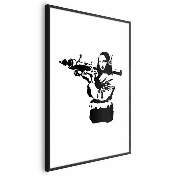 Plakat Banksy Mona Lisa 60x90 cm 589653