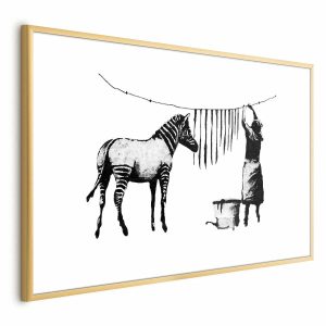 Plakat Banksy: Pranie 30×21 cm 581935 Plakat Banksy: Pranie 30×21 cm 581935