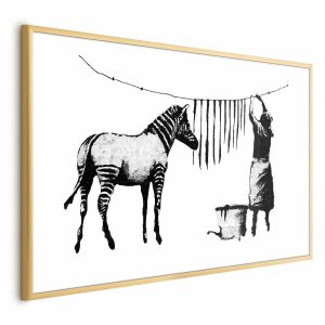 Plakat Banksy: Pranie 30×21 cm 578819 Plakat Banksy: Pranie 30×21 cm 578819