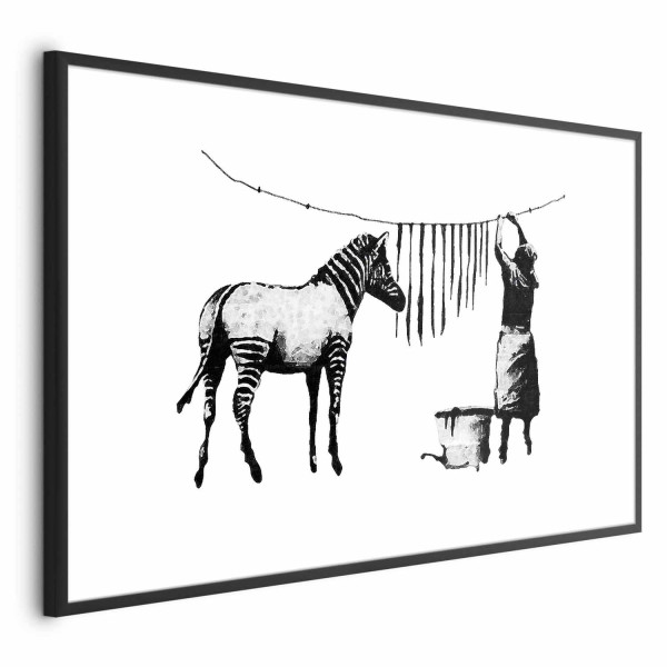 Plakat Banksy: Pranie 60x40 cm 582155