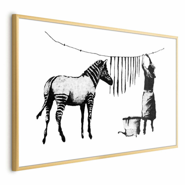 Plakat Banksy: Pranie 90x60 cm 586309