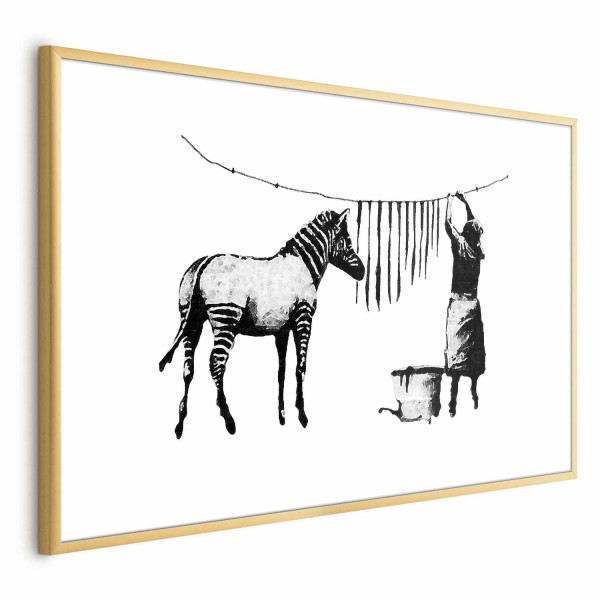 Plakat Banksy: Pranie 90x60 cm 586815