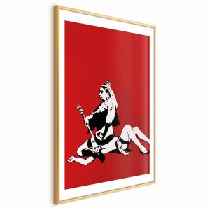 Plakat Banksy: Queen Victoria 21×30 cm 590995 Plakat Banksy: Queen Victoria 21×30 cm 590995