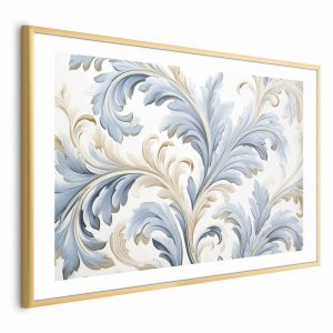 Plakat Barokowe pnącze 90×60 cm 585808 Plakat Barokowe pnącze 90×60 cm 585808