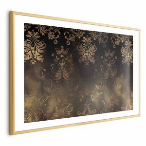 Plakat Barokowe wzory 90×60 cm 589793
