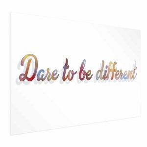 Plakat Be different 30×21 cm 580772